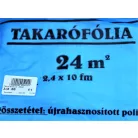 Takarófólia 24m2 2.4*10m kék zacskós
