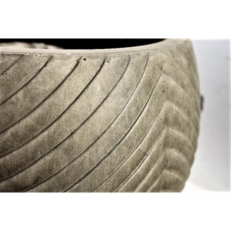 21 cm-es Colombo üvegszálas cserép 37A green set S