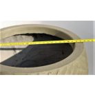 21 cm-es Colombo üvegszálas cserép 37A green set S