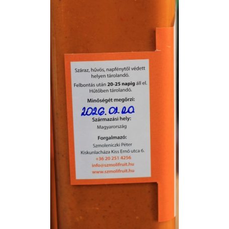 Homoktövisvelő 100% 500ml