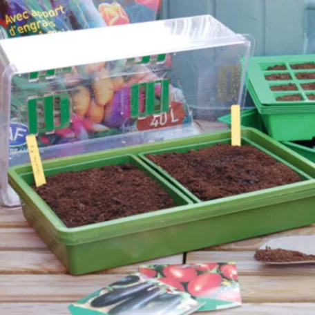 Heating Grow fűthető mini üvegház