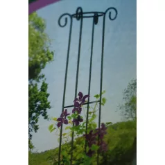 Obelisk dekorációs növénytámasz 2m