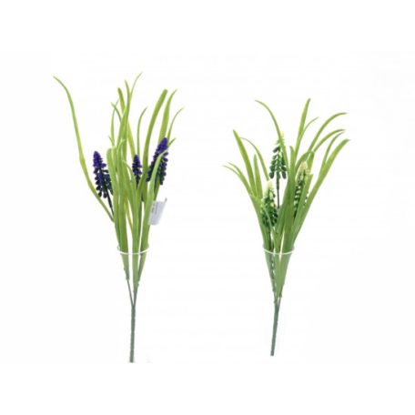 Selyemvirág muscari 33cm több szín