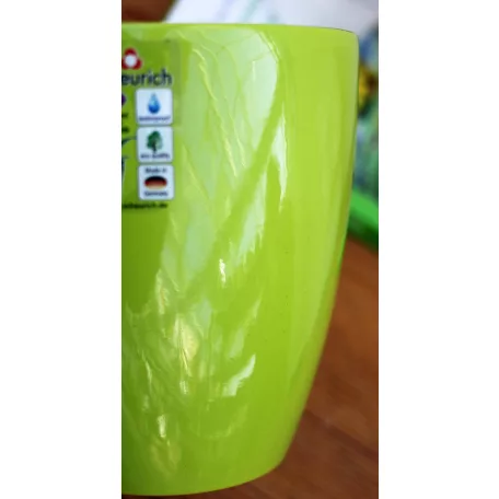 Virágkaspó 12 cm-es Tropical Green agyagkaspó