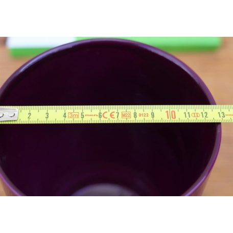 Virágkaspó 12 cm-es Pure Violet agyagkaspó