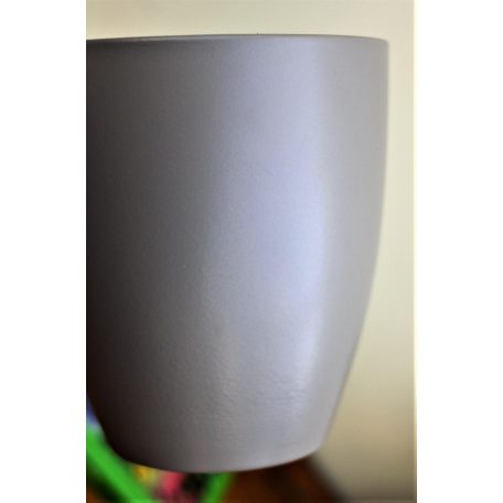 Virágkaspó 12 cm-es Taupe agyagkaspó