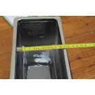 Virágkaspó 22 cm-es Mirror Silver