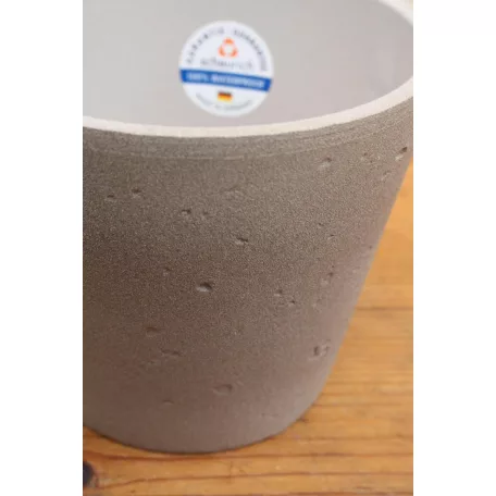 Virágkaspó 12 cm-es Taupe Stone