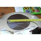 Virágkaspó 12 cm-es Mirror Silver