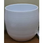 Virágkaspó 22 cm-es Alaska Weiss