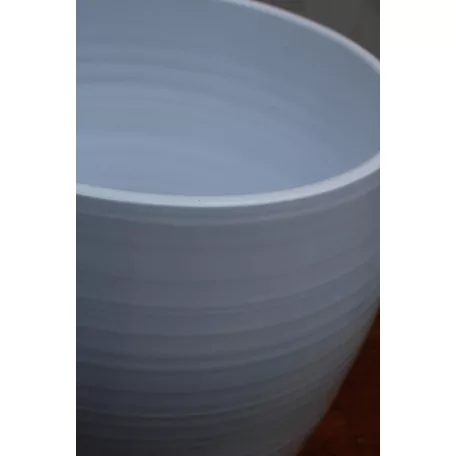 Virágkaspó 22 cm-es Alaska Weiss
