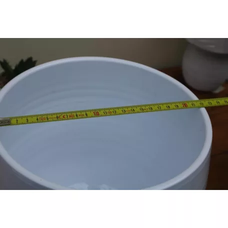 Virágkaspó 22 cm-es Alaska Weiss