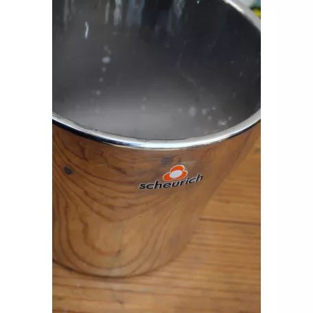 Virágkaspó 12 cm-es Mirror Silver