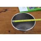 Virágkaspó 12 cm-es Mirror Silver