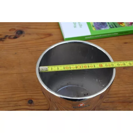 Virágkaspó 12 cm-es Mirror Silver