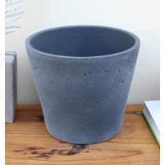 Virágkaspó 14 cm-es Dark Stone