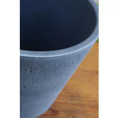 Virágkaspó 9 cm-es Dark Stone