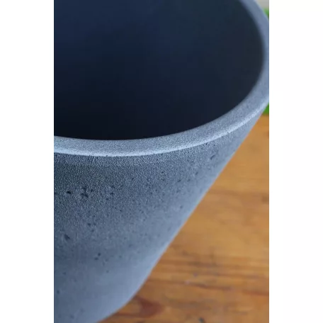 Virágkaspó 9 cm-es Dark Stone