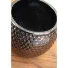 Virágkaspó 9 cm-es Titanium Silver