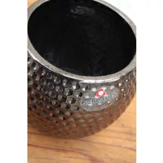 Virágkaspó 9 cm-es Titanium Silver