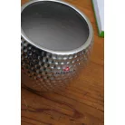 Virágkaspó 9 cm-es Platinum Silver