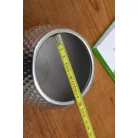 Virágkaspó 9 cm-es Platinum Silver