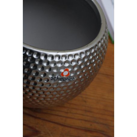 Virágkaspó 12 cm-es Platinum Silver