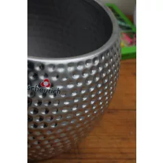 Virágkaspó 14 cm-es Platinum Silver
