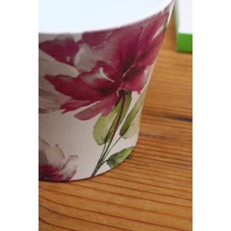 Virágkaspó 10 cm-es Burgundy Rose