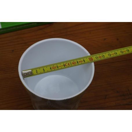 Virágkaspó 10 cm-es Peacock Yellow