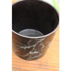 Virágkaspó 10 cm-es Black Marble