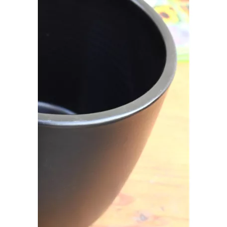 Virágkaspó 18 cm-es Ebano