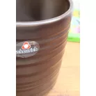 Virágkaspó 15 cm-es Dark Oak