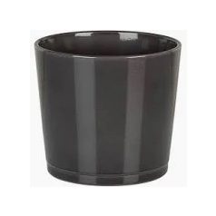 Virágkaspó 12cm COVER-POT TOSCANA NERO