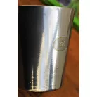 Virágkaspó 9 cm-es Merina agyagcserép Shiny Silver