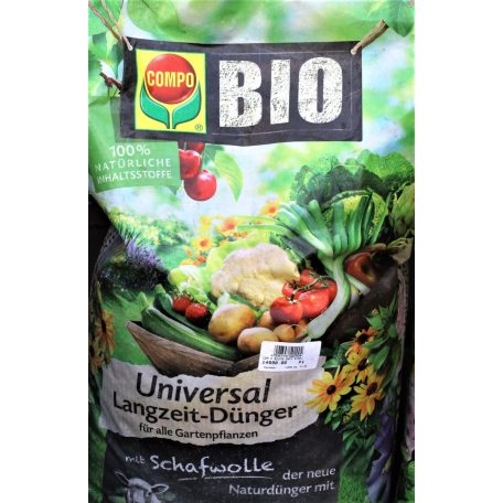 Compo hosszúhatású bio trágya báránygyapjúval 10,05 kg