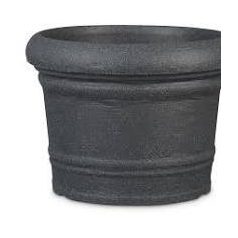 Műanyag virágkaspó 50cm PLANTER SCHWARZ GRANIT
