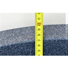 41 cm-es magas fekete gránit díszkaspó