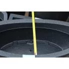 51 x 19 cm-es Fekete Gránit