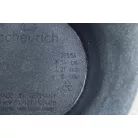 31 cm-es VIRÁGCSERÉP HIGH Fekete Gránit