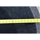 37 cm-es LINEO magas fekete gránit színű díszkaspó