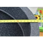 33 cm-es BARCEO BOWL STONY BLACK díszkaspó