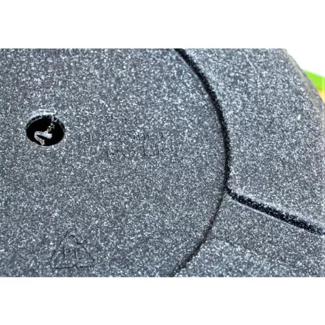 33 cm-es BARCEO BOWL STONY BLACK díszkaspó
