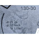 24 cm-es PFG RIVA fekete gránit díszkaspó