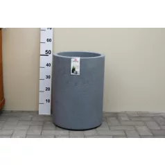 32 cm-es VIRÁGCSERÉP High Kő Szürke