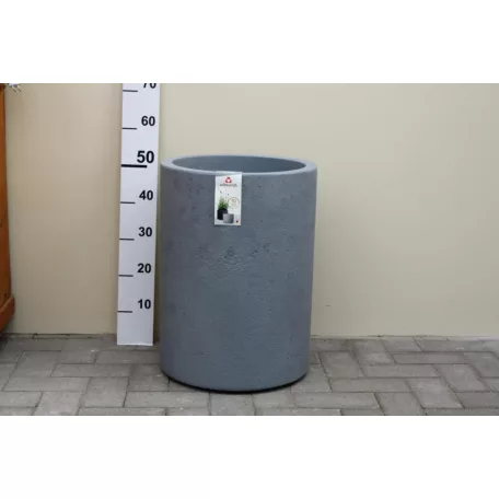 32 cm-es VIRÁGCSERÉP High Kő Szürke