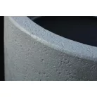 32 cm-es VIRÁGCSERÉP High Kő Szürke