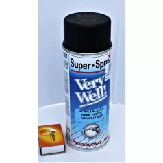 Festék spray fekete Motip