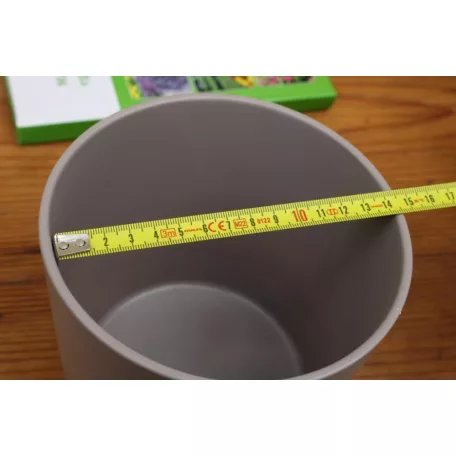 Virágkaspó 14 cm-es Taupe