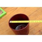 Virágkaspó 10 cm-es Dark Red